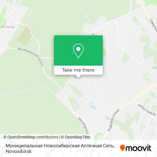 Муниципальная Новосибирская Аптечная Сеть map
