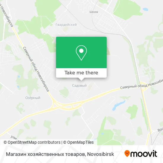 Магазин хозяйственных товаров map