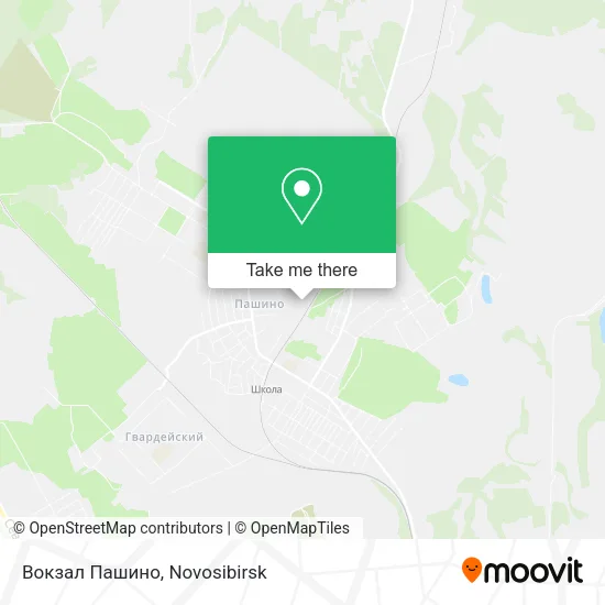 Вокзал Пашино map