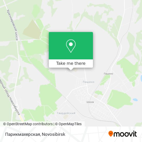 Парикмахерская map