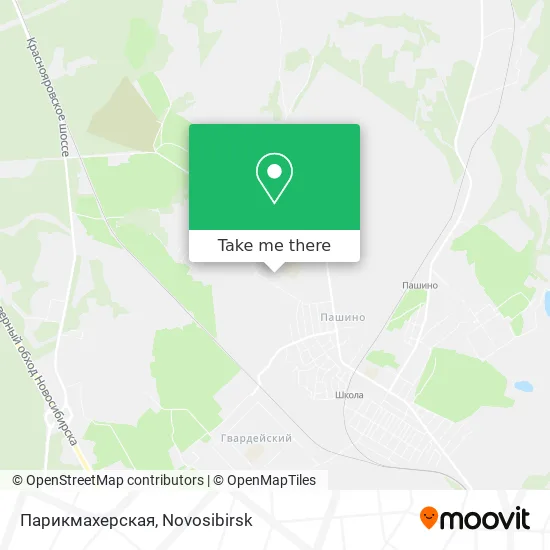Парикмахерская map
