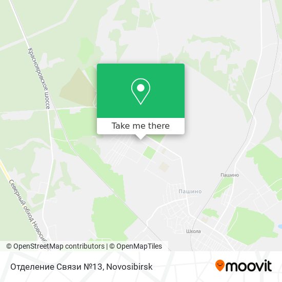 Отделение Связи №13 map