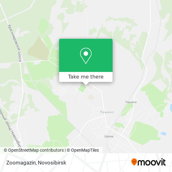 Zoomagazin map