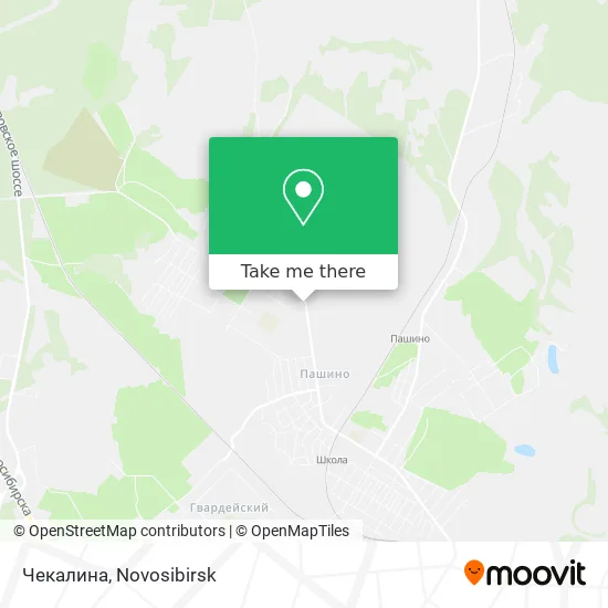 Чекалина map