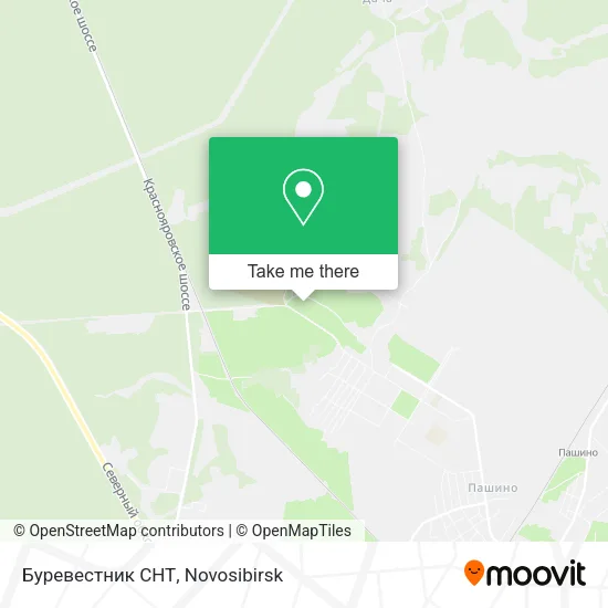Буревестник СНТ map