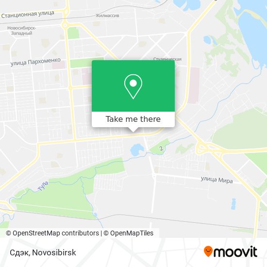 Сдэк map