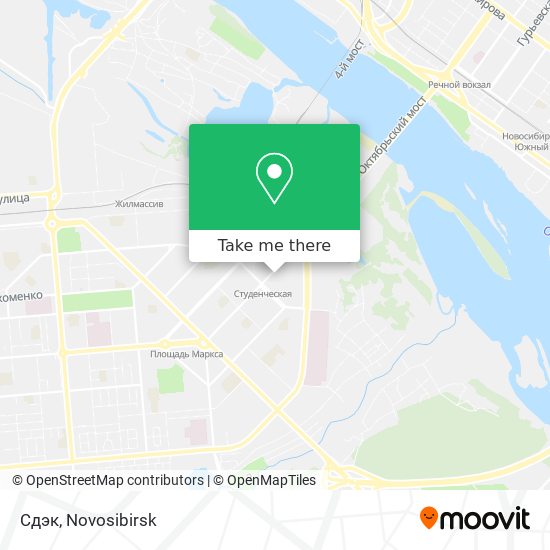 Сдэк map