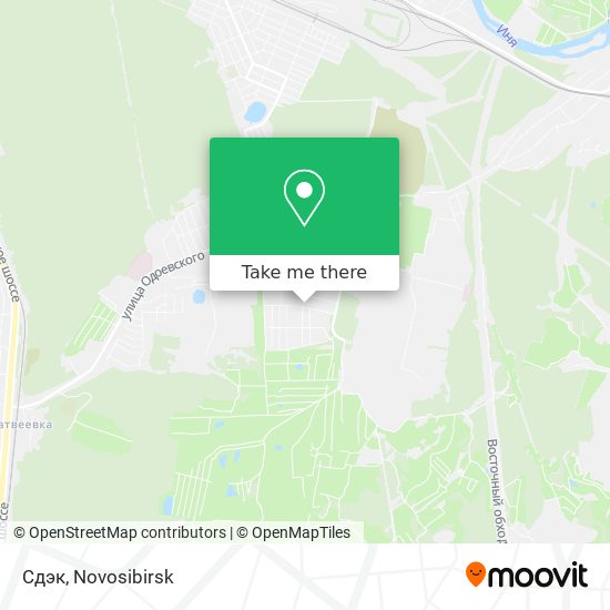 Сдэк map