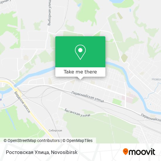 Ростовская Улица map