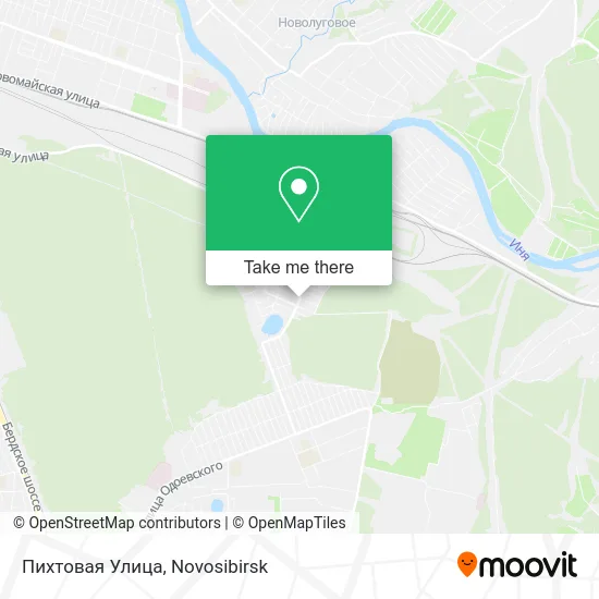 Пихтовая Улица map