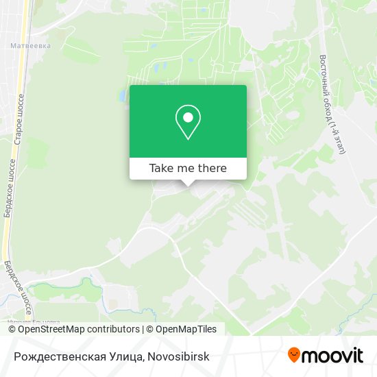 Рождественская Улица map