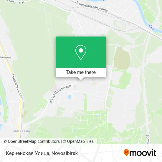 Керченская Улица map