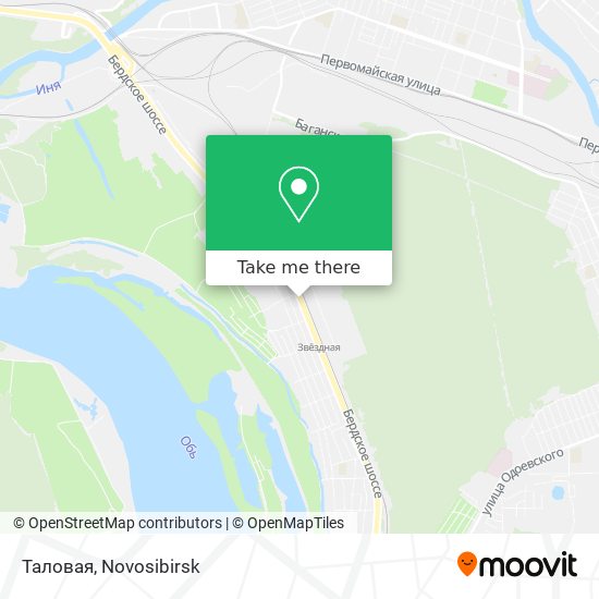 Таловая map