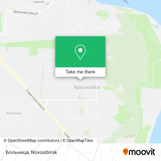 Больница map