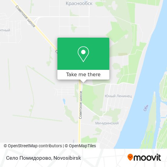 Село Помидорово map