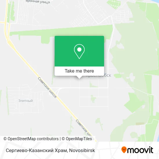 Сергиево-Казанский Храм map