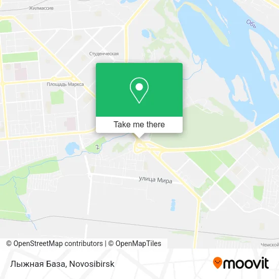 Лыжная База map