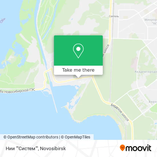 Нии ""Систем"" map