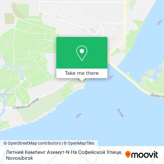Летний Кемпинг Азимут-N На Софийской Улице map