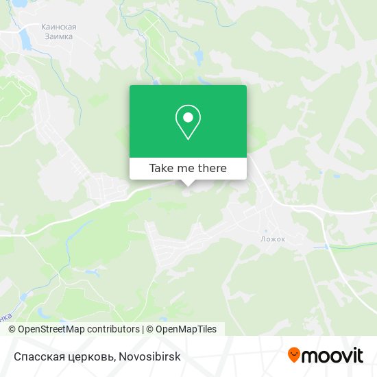 Спасская церковь map