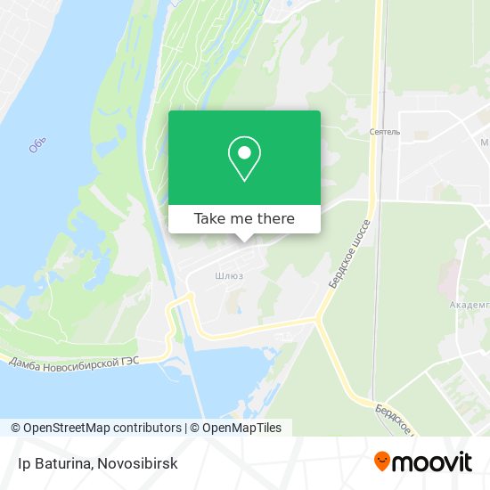 Ip Baturina map