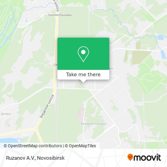 Ruzanov A.V. map
