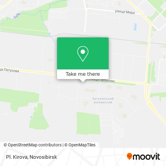 Pl. Kirova map