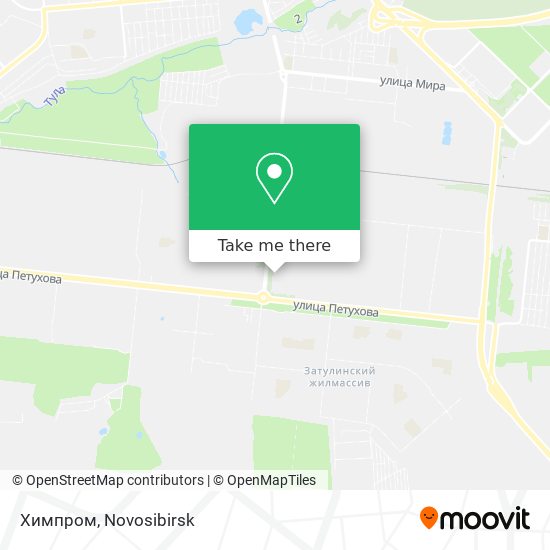 Химпром map
