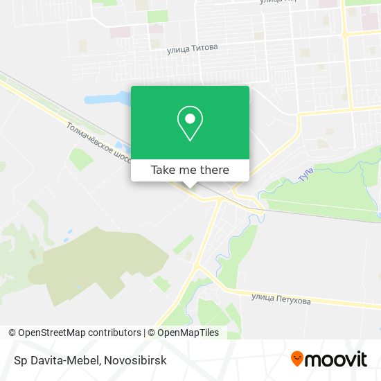 Sp Davita-Mebel map