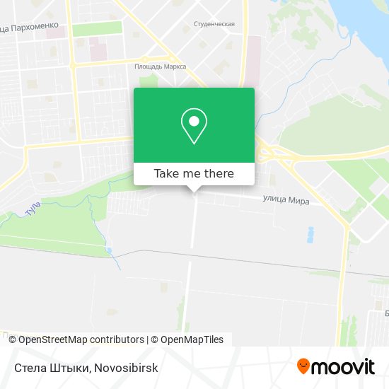 Стела Штыки map