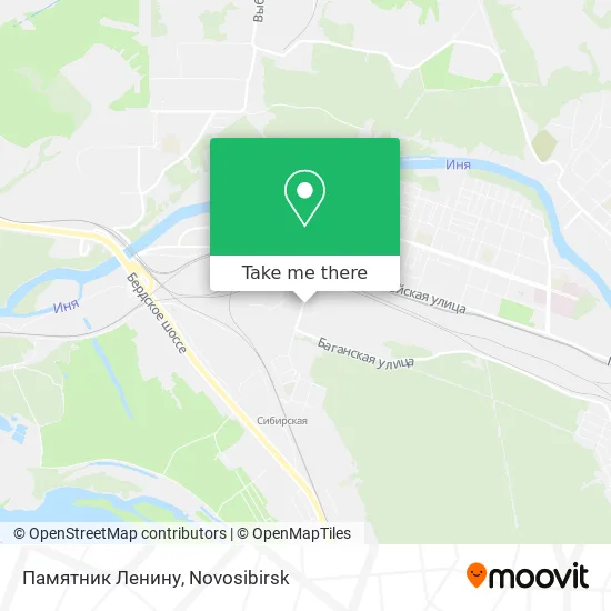 Памятник Ленину map