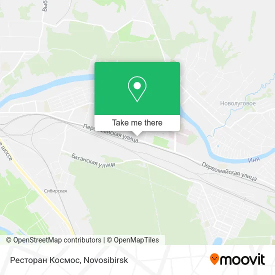 Ресторан Космос map
