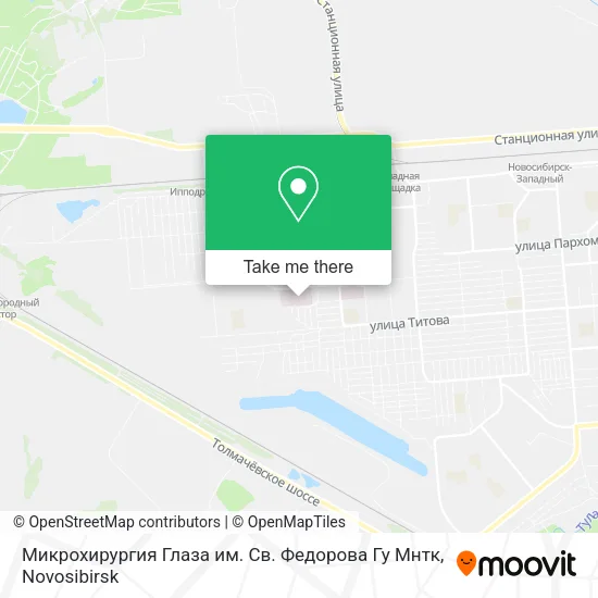 Микрохирургия Глаза им. Св. Федорова Гу Мнтк map