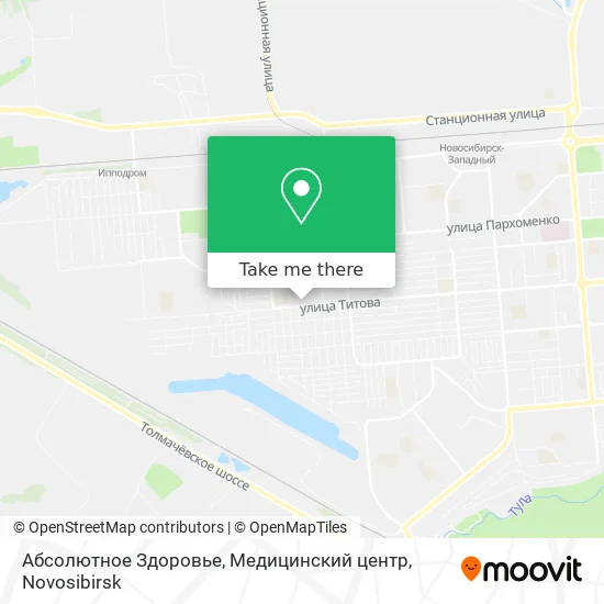 Абсолютное Здоровье, Медицинский центр map