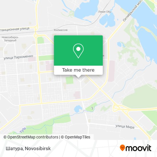 Шатура map