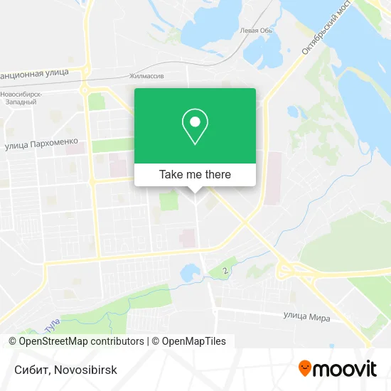 Сибит map