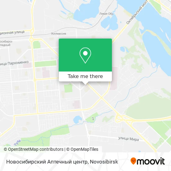 Новосибирский Аптечный центр map