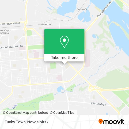 Funky Town map