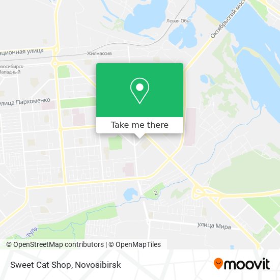 Sweet Cat Shop map
