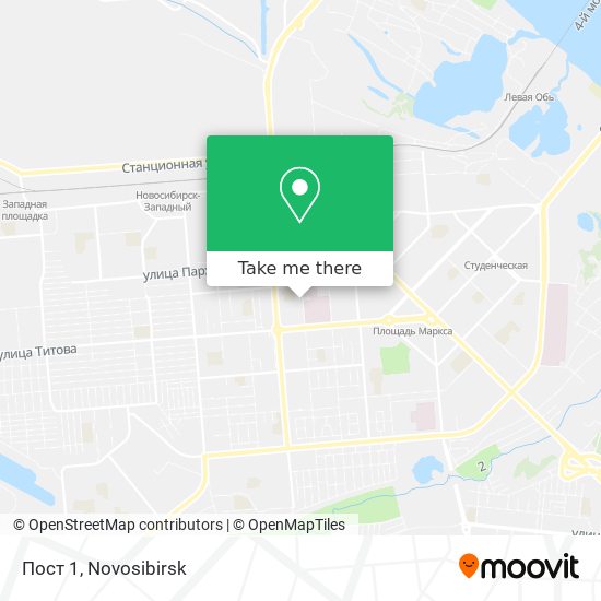 Пост 1 map