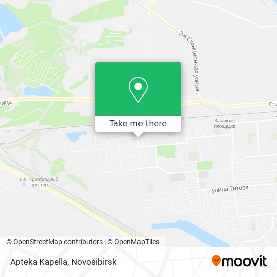 Apteka Kapella map