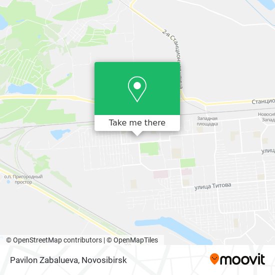 Pavilon Zabalueva map