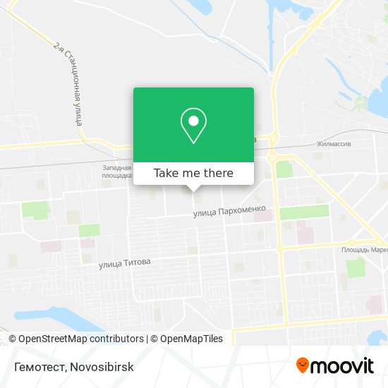 Гемотест map