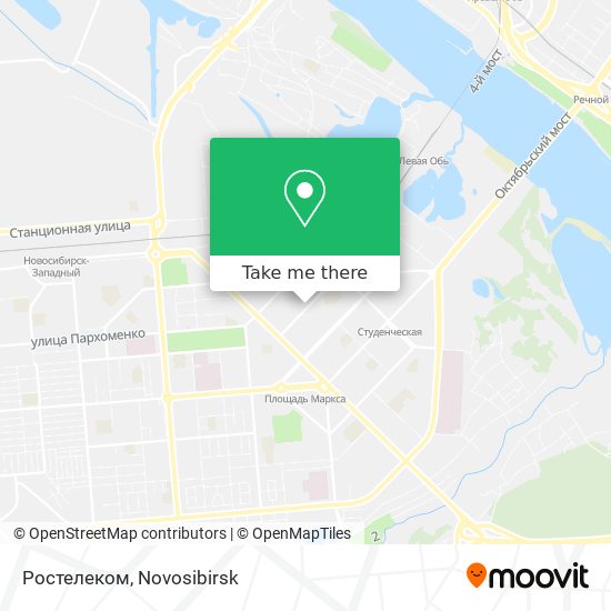 Ростелеком map