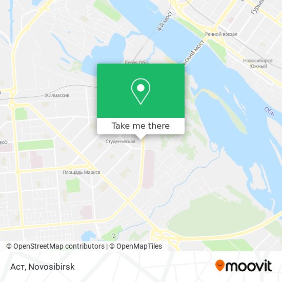 Аст map