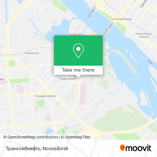 Транссибнефть map