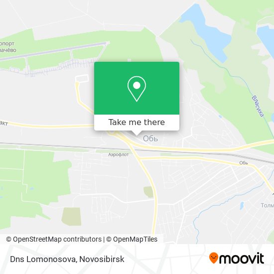 Dns Lomonosova map
