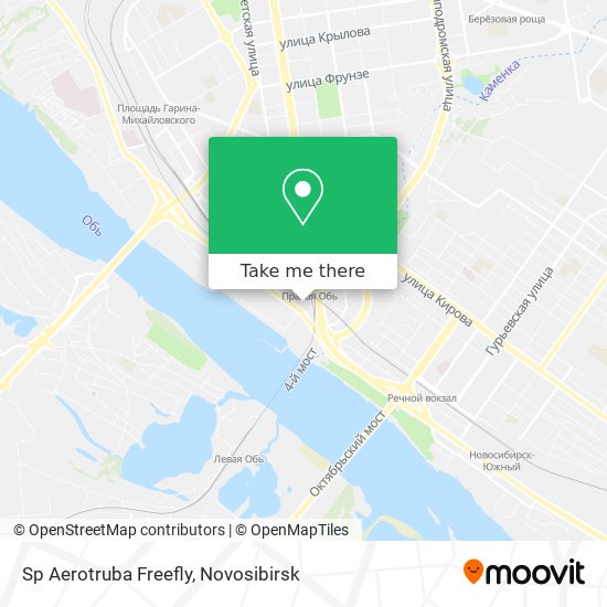 Sp Aerotruba Freefly map