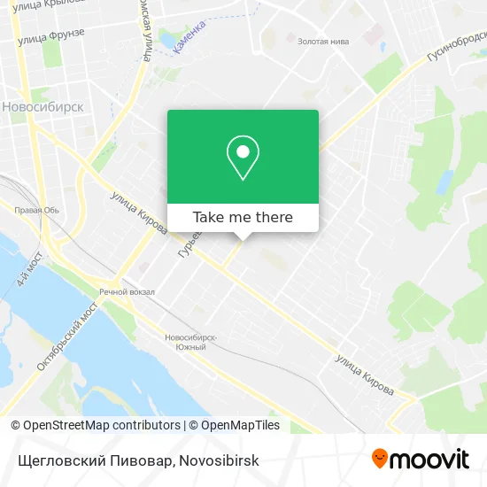 Щегловский Пивовар map