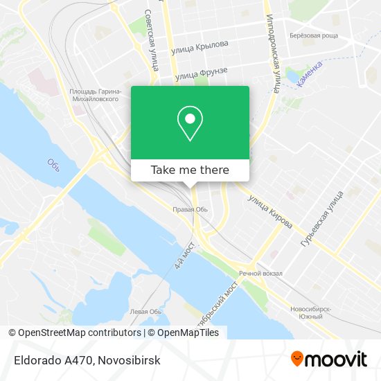 Eldorado A470 map